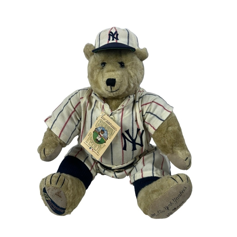 1916 NY Yankees Cooperstown 21" Teddy Bear 76 / 2500 MLB Limited Edition COA